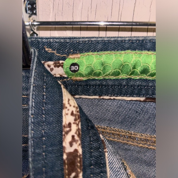 🦋Vintage Low Rise Flare Denim/Jeans by GIO🦋 - Picture 5 of 6